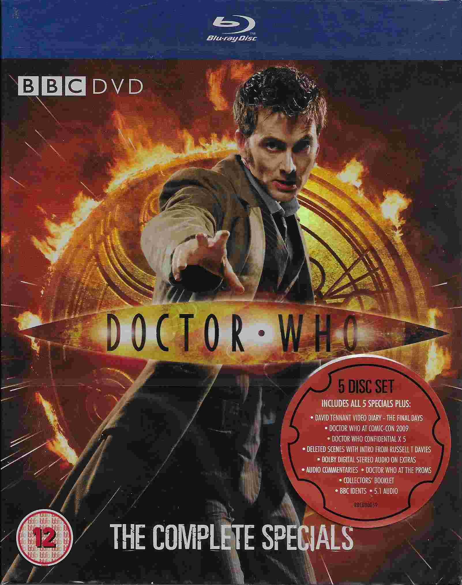 Picture of BBCBD 0059 Doctor Who - The complete specials by artist Russell T Davies / Gareth Roberts / Phil Ford from the BBC records and Tapes library